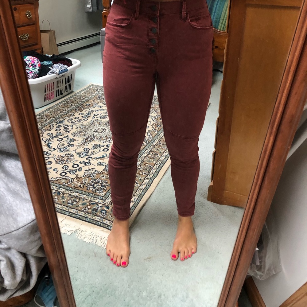 High rise jeggings size 5 mudd